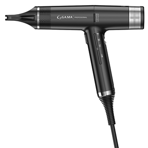 GA.MA IQ3 Perfetto, 1600 W, melna - Matu fēns