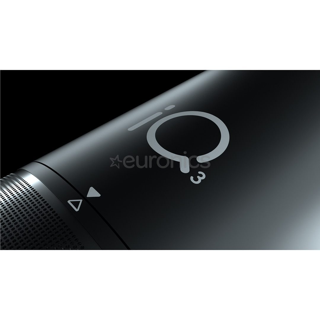 GA.MA IQ3 Perfetto, 1600 W, melna - Matu fēns