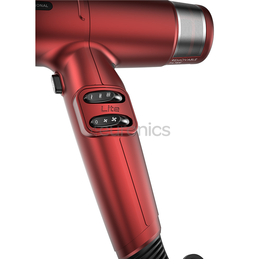 GA.MA IQ Lite, 1500 W, sarkana - Matu fēns