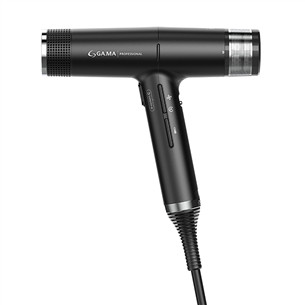 GA.MA IQ1 Perfetto, 1600 W, melna - Matu fēns PH6065.BK