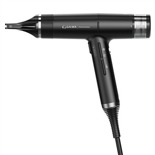 GA.MA IQ1 Perfetto, 1600 W, melna - Matu fēns