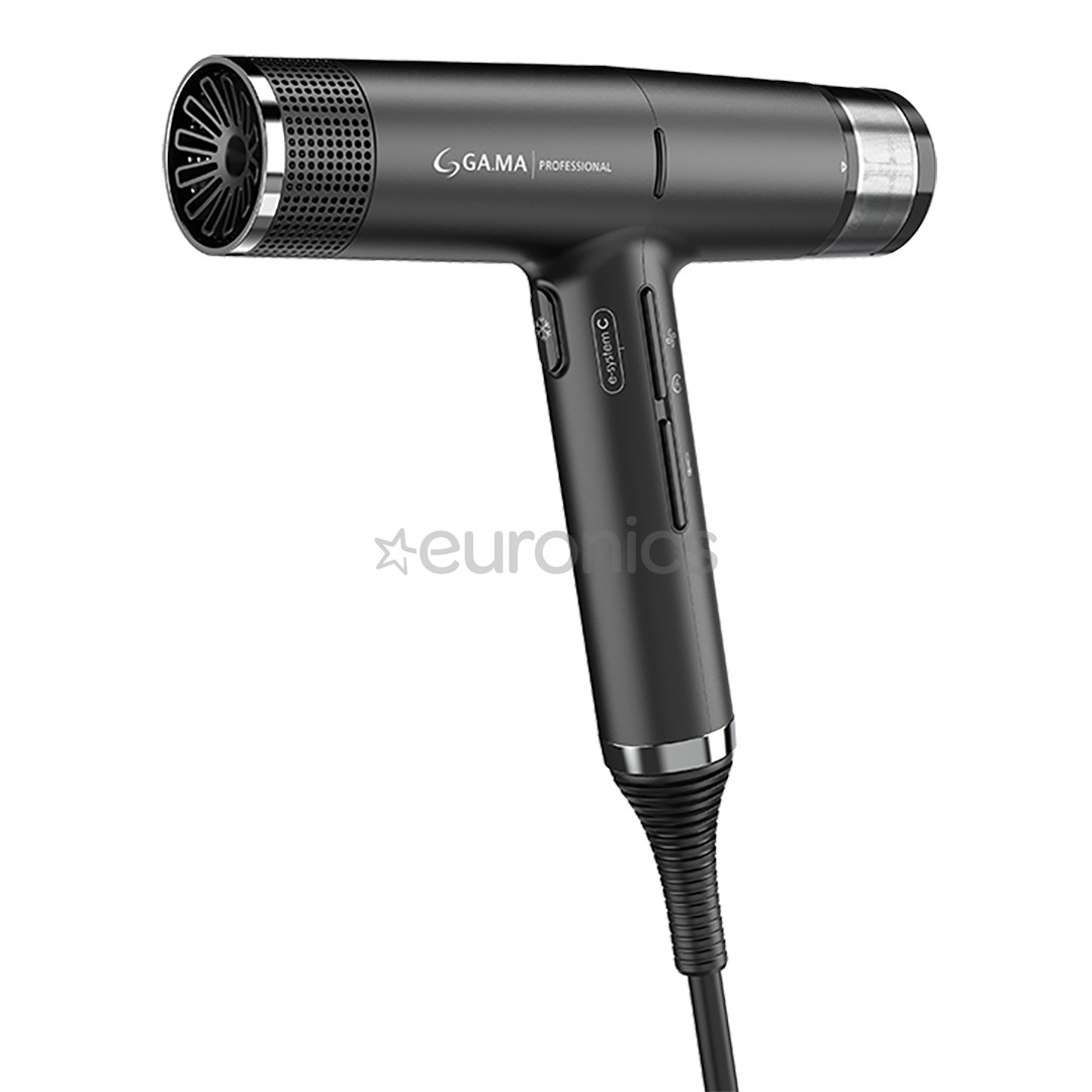 GA.MA IQ1 Perfetto, 1600 W, melna - Matu fēns