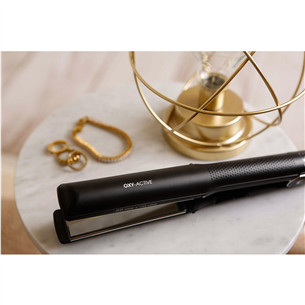 GA.MA Oxy-Active, черный - Щипцы для выпрямления волос