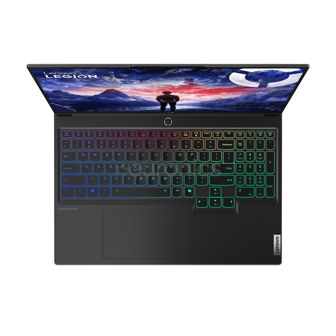 Lenovo Legion 7 16IRX9, 16'', 3.2K, 165 Hz, i7, 16 GB, 1 TB, RTX 4060, ENG, melna - Portatīvais dators