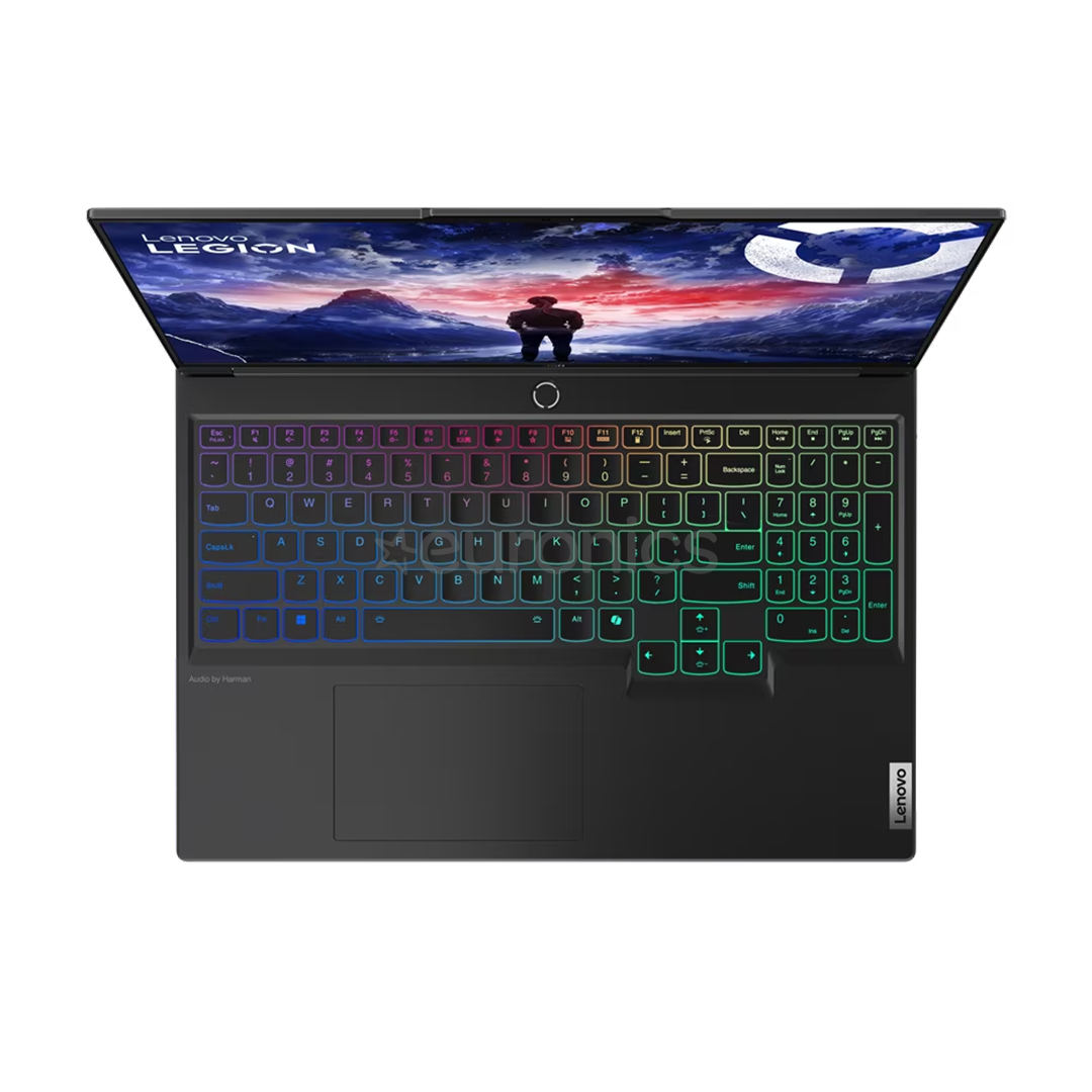 Lenovo Legion 7 16IRX9, 16'', 3.2K, 165 Hz, i7, 16 GB, 1 TB, RTX 4060, SWE, melna - Portatīvais dators