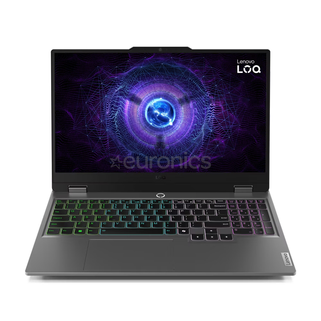 Lenovo LOQ 15IRH8, 15.6'', FHD, 144 Hz, i5, 16 GB, 512 GB, Arc A530M, SWE, tumši pelēka - Portatīvais dators