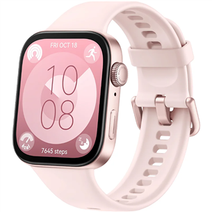 Huawei Watch Fit 3, rozā - Viedpulkstenis 55020CEF
