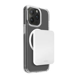 Puro Mini Power Mag, 4000 mAh, MagSafe, USB-C, balta - Portatīvais barošanas avots PUFCBB40P2MAGWHI