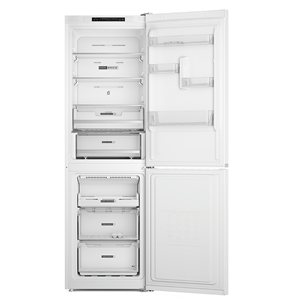 Whirlpool, NoFrost, 335 L, augstums 192 cm, balta - Ledusskapis