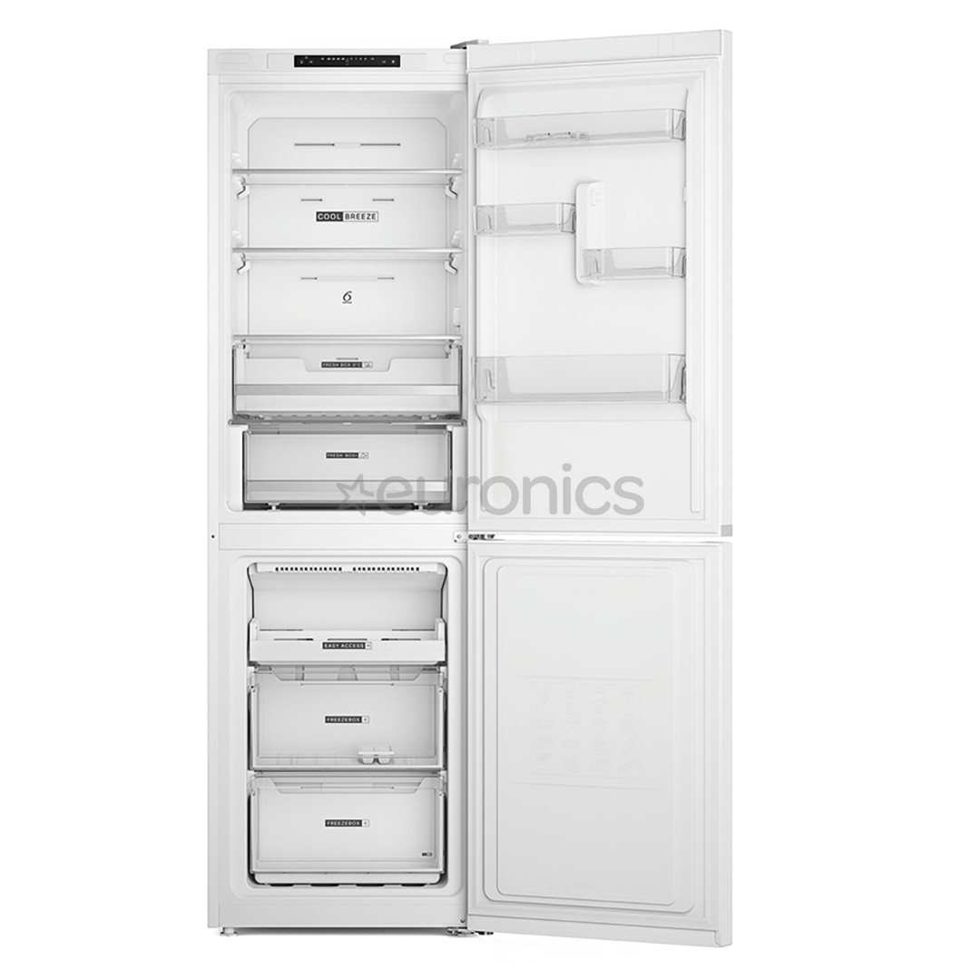 Whirlpool, NoFrost, 335 л, высота 192 см, белый - Отдельностоящий холодильник