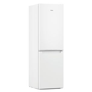 Whirlpool, NoFrost, 335 L, augstums 192 cm, balta - Ledusskapis