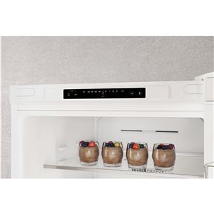 Whirlpool, NoFrost, 335 L, augstums 192 cm, balta - Ledusskapis