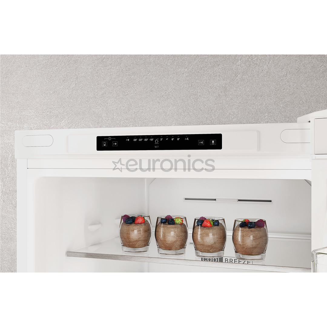 Whirlpool, NoFrost, 335 л, высота 192 см, белый - Отдельностоящий холодильник