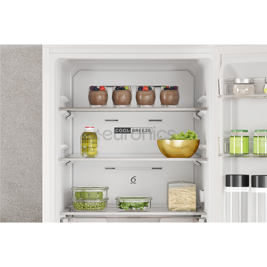 Whirlpool, NoFrost, 335 л, высота 192 см, белый - Отдельностоящий холодильник