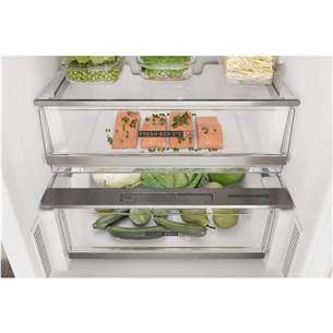 Whirlpool, NoFrost, 335 L, augstums 192 cm, balta - Ledusskapis