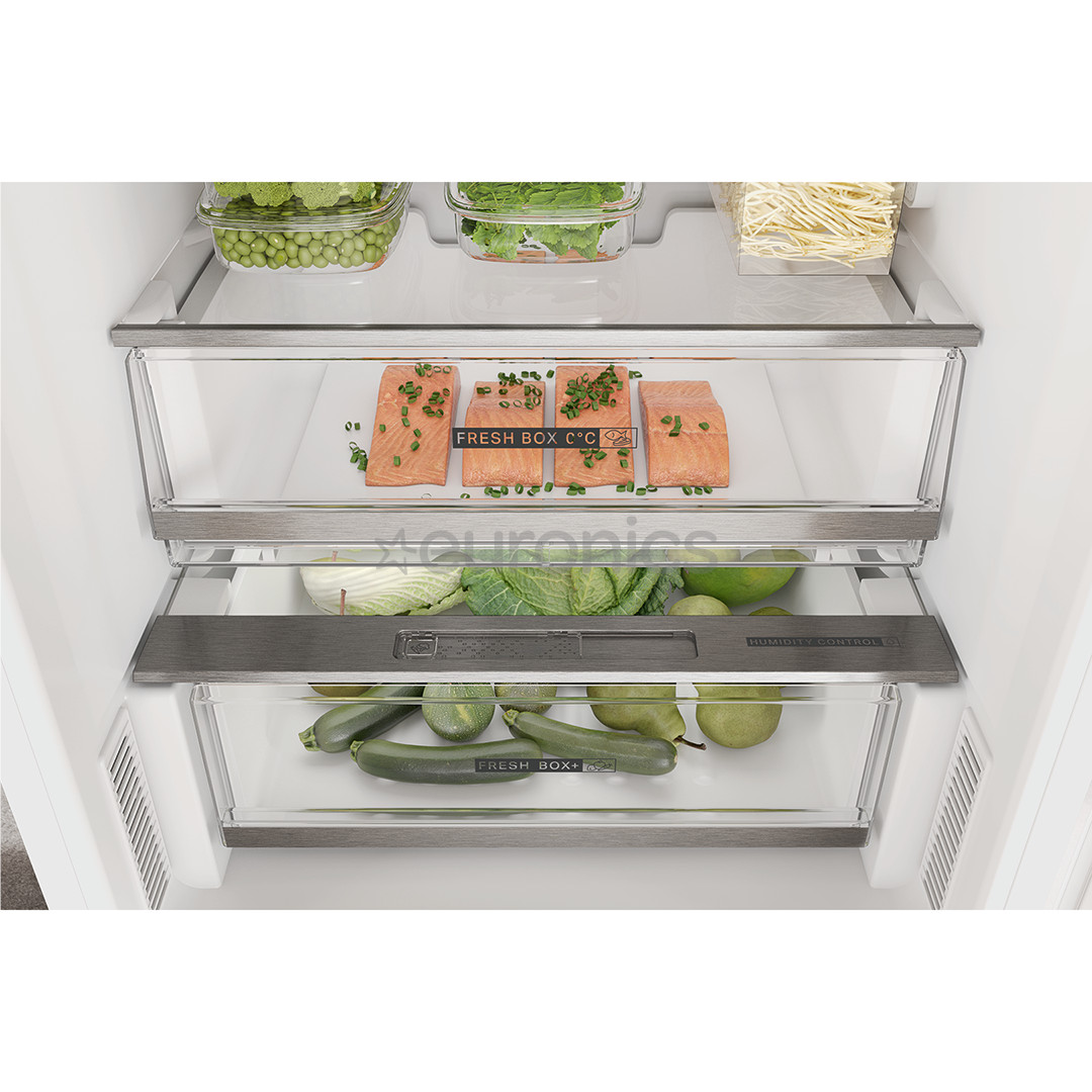 Whirlpool, NoFrost, 335 л, высота 192 см, белый - Отдельностоящий холодильник