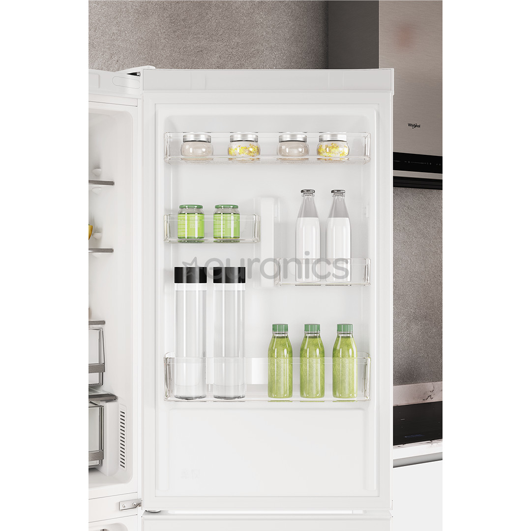 Whirlpool, NoFrost, 335 л, высота 192 см, белый - Отдельностоящий холодильник