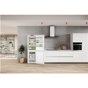 Whirlpool, NoFrost, 335 L, augstums 192 cm, balta - Ledusskapis