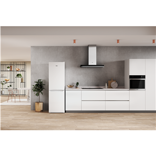 Whirlpool, NoFrost, 335 L, augstums 192 cm, balta - Ledusskapis