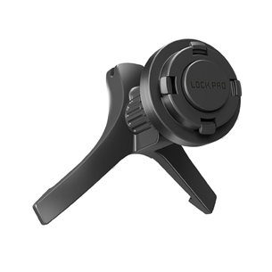 SBS LockPro Car Holder, melna - Auto telefona turētājs TEURTRIAIRCLIP