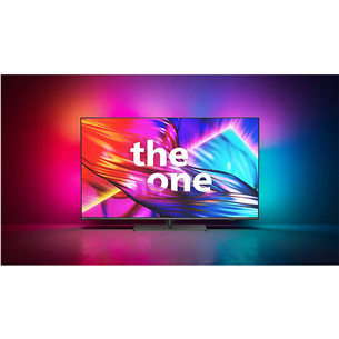 Philips The One PUS8959, 65'', 4K UHD, LED LCD, melna - Televizors