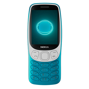 Nokia 3210 4G, Dual SIM, zila - Mobilais telefons 1GF025CPJ2L01