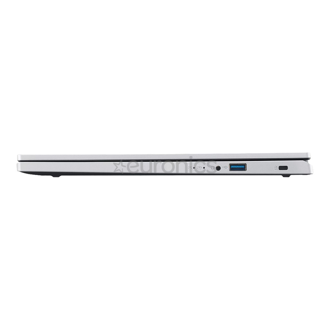 Acer Aspire 3 15 A315-24P, 15.6'', FHD, Ryzen 3, 8 GB, 256 GB, SWE, sudraba - Portatīvais dators