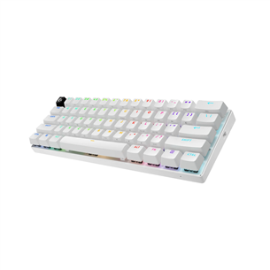 Logitech PRO X 60, US, balta - Bezvadu klaviatūra