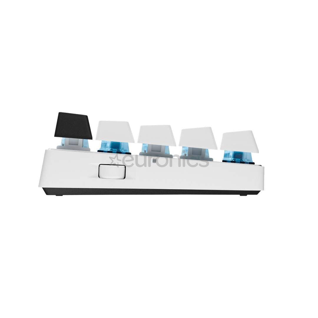 Logitech PRO X 60, US, balta - Bezvadu klaviatūra