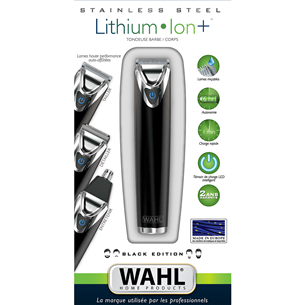 Wahl Lithium Ion+, melna - Trimmeris