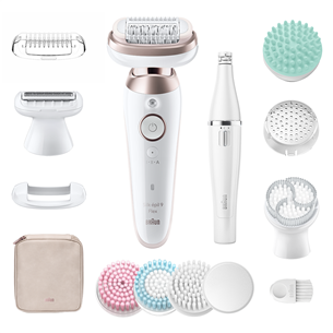 Braun Silk epil 9 Flex SkinSpa, balta - Epilators SES9580