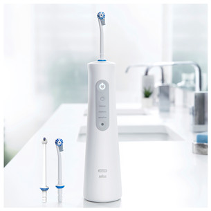 Braun Oral-B AquaCare 6, balta - Zobu starpu tīrītājs