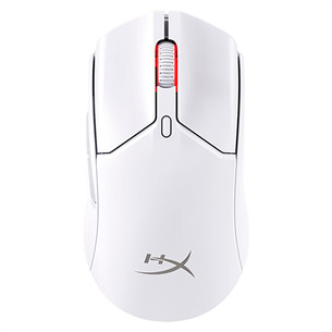 HyperX Pulsefire Haste 2 Mini, balta - Bezvadu datorpele