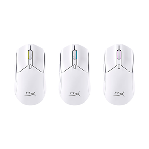 HyperX Pulsefire Haste 2 Mini, balta - Bezvadu datorpele