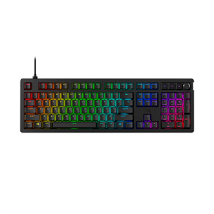 HyperX Alloy Rise, Linear, US, melna - Klaviatūra 7G7A3AA#ABA