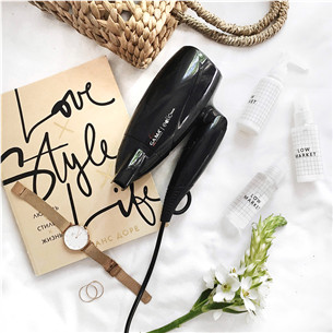 GA.MA Eolic Travel, 1600 Вт, черный - Фен