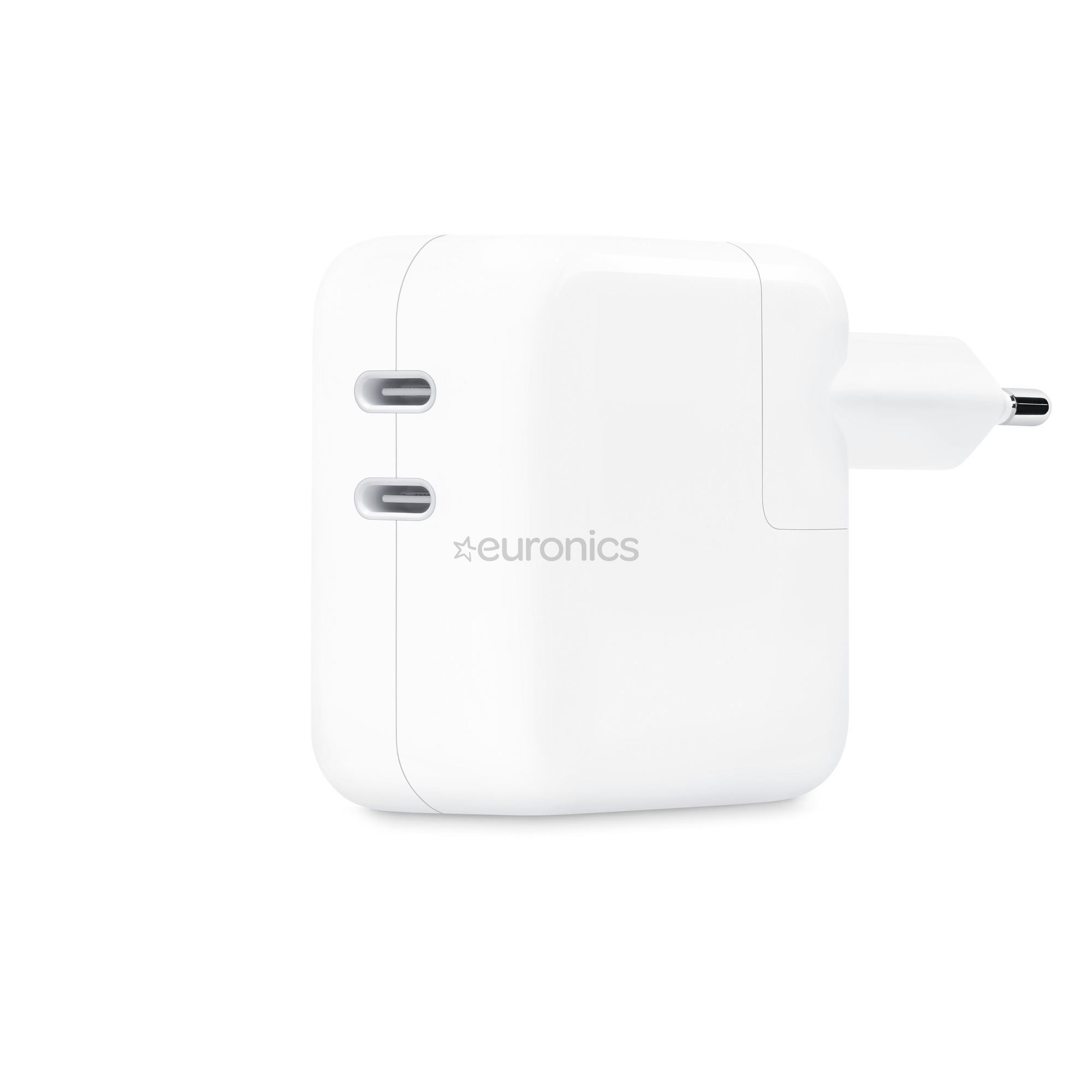 Apple 35W Dual USB‑C Port, balta - Lādētājs