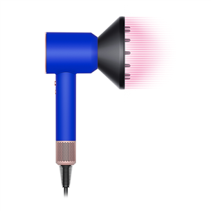 Supersonic HD07 Blue Blush, 1600 W, zila - Matu fēns