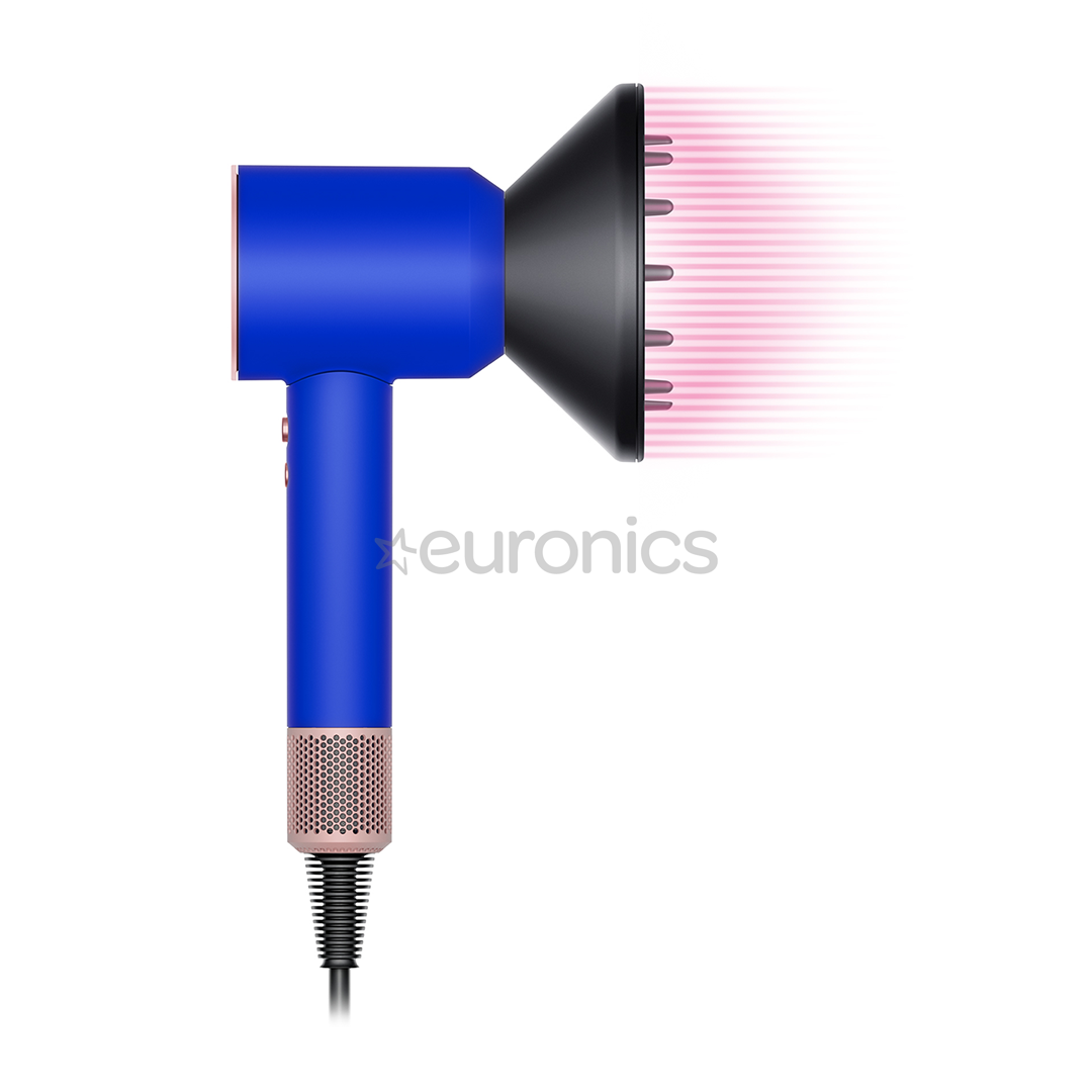 Supersonic HD07 Blue Blush, 1600 W, zila - Matu fēns