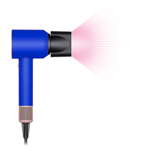 Supersonic HD07 Blue Blush, 1600 W, zila - Matu fēns