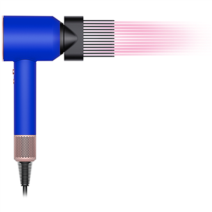 Supersonic HD07 Blue Blush, 1600 W, zila - Matu fēns