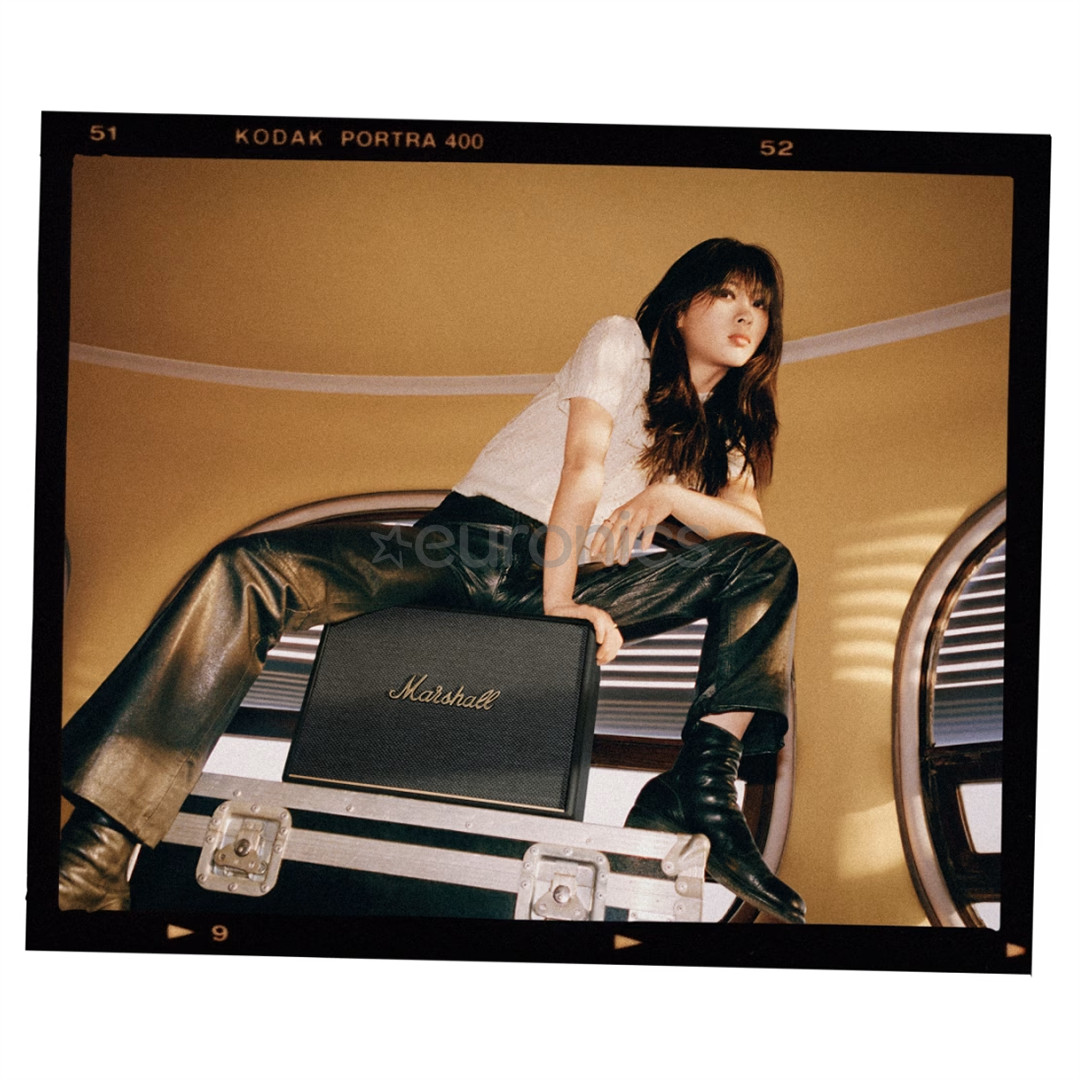 Marshall Woburn III, melna - Bezvadu skaļrunis