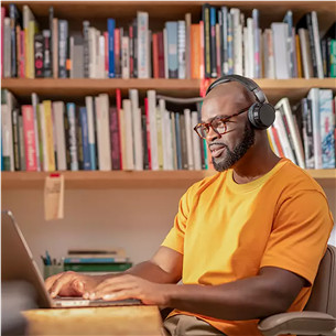 Philips TAH-3209, melna - Bezvadu austiņas