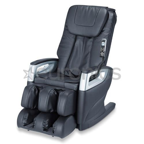 Beurer Deluxe MC5000, melna/pelēka - Masāžas krēsls