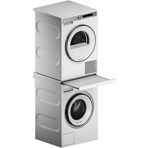 Asko, balta - Stiprinājums ar izvelkamu plauktu