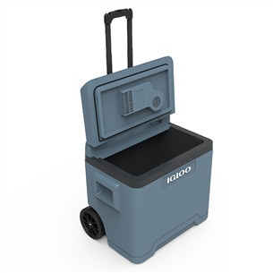 Car fridge Igloo, 42 L, AC/DC, 12/230 V, blue
