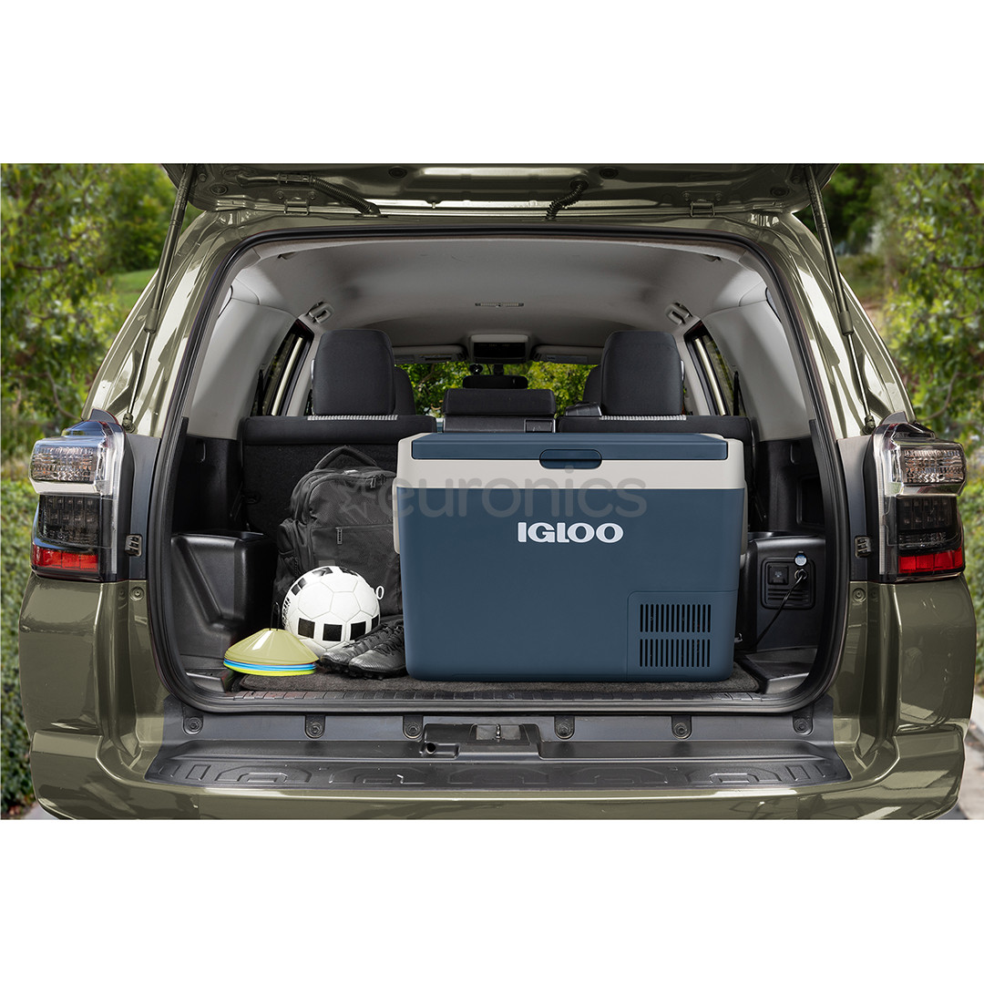 Igloo, 59 L, 12/24 V, blue - Car cooler