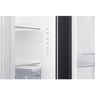 Samsung RS5000DC, NoFrost, 635 L, augstums 178 cm, melna - SBS Ledusskapis