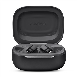 JBL Live Beam 3, melna - Bezvadu austiņas