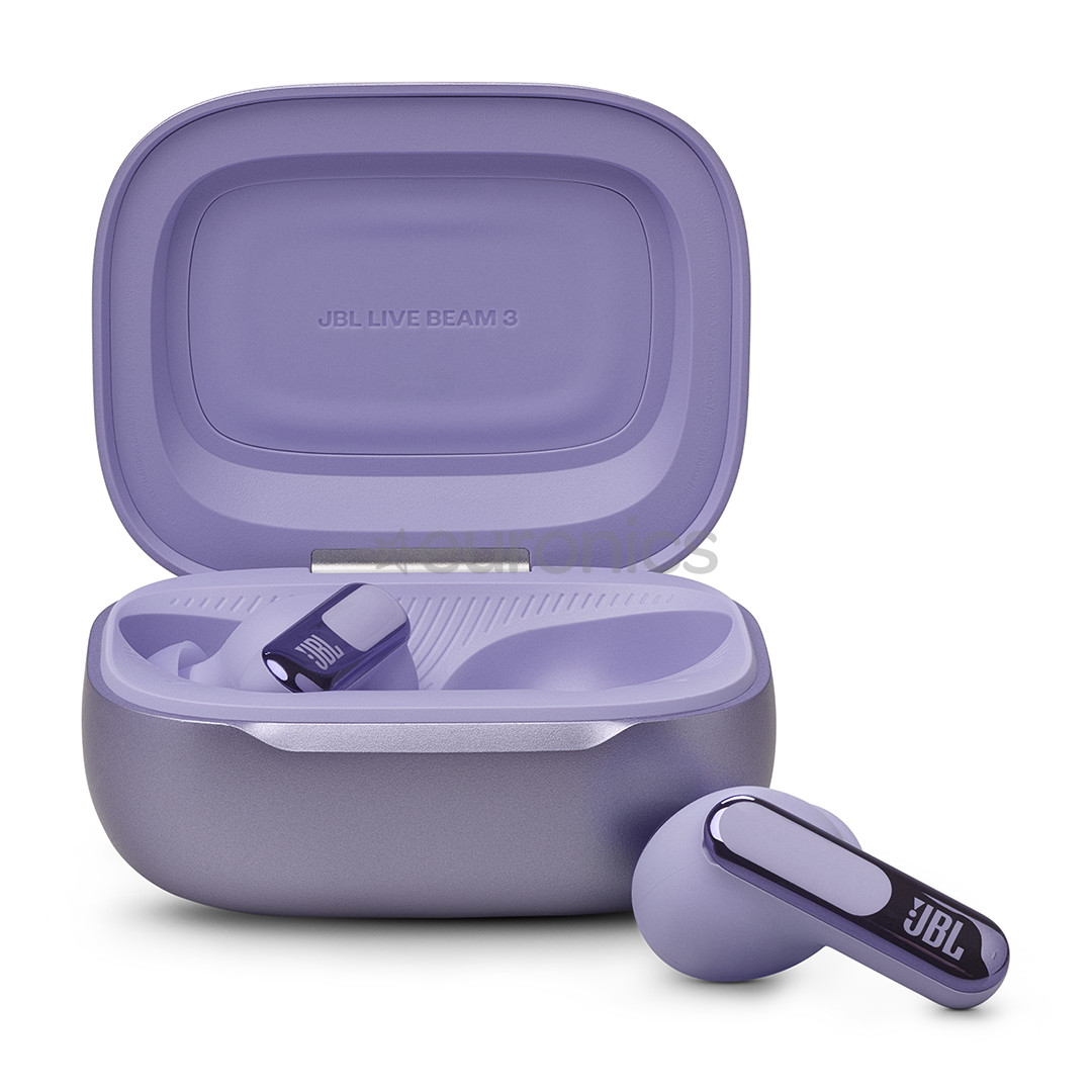 JBL Live Beam 3, lillā - Bezvadu austiņas